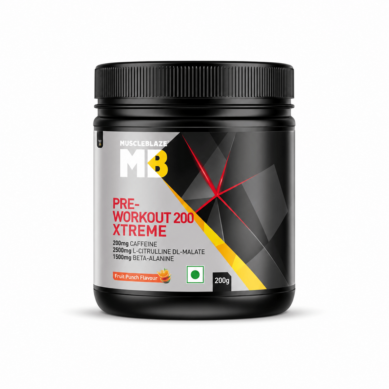 MuscleBlaze MB Pre-Workout 300 powder scoop