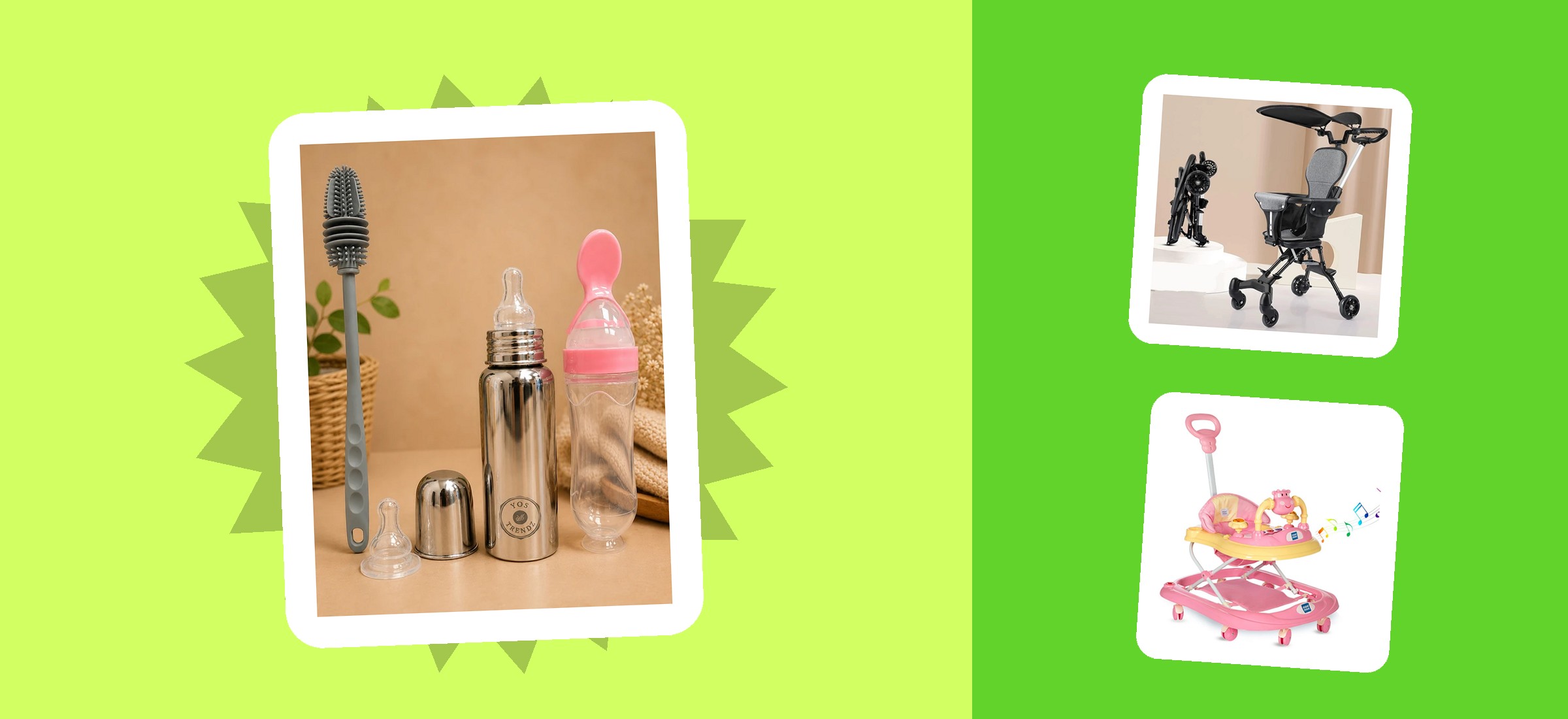 Flipkart Baby Gear October 2026: Bottles 14% Off, Strollers Up to 92%