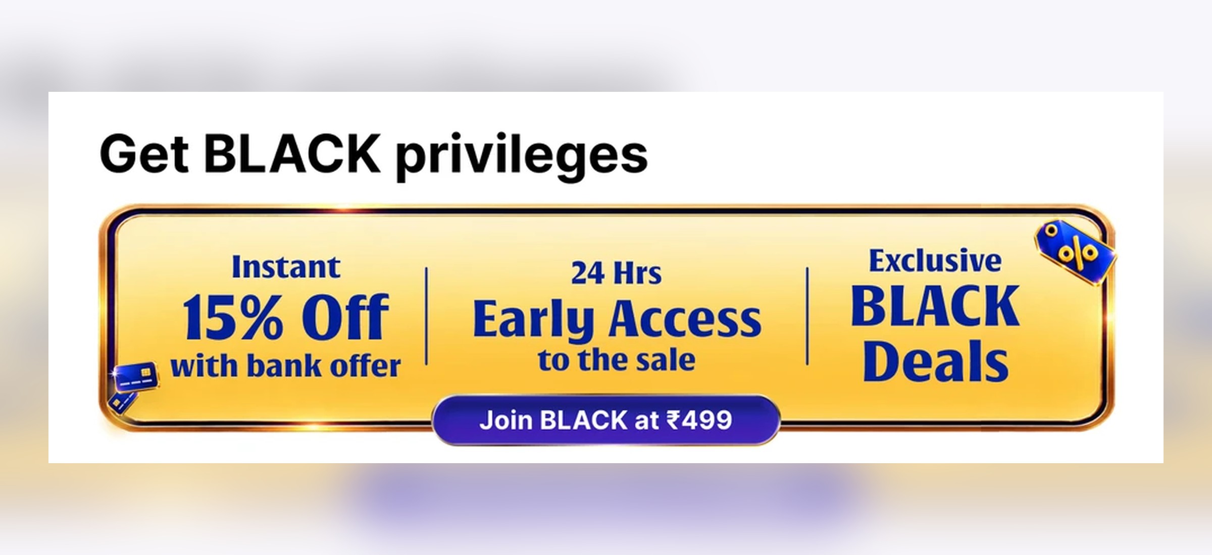 Flipkart Big Billion Days 2026 Early Access: BLACK at Rs. 499 for 24 Hours