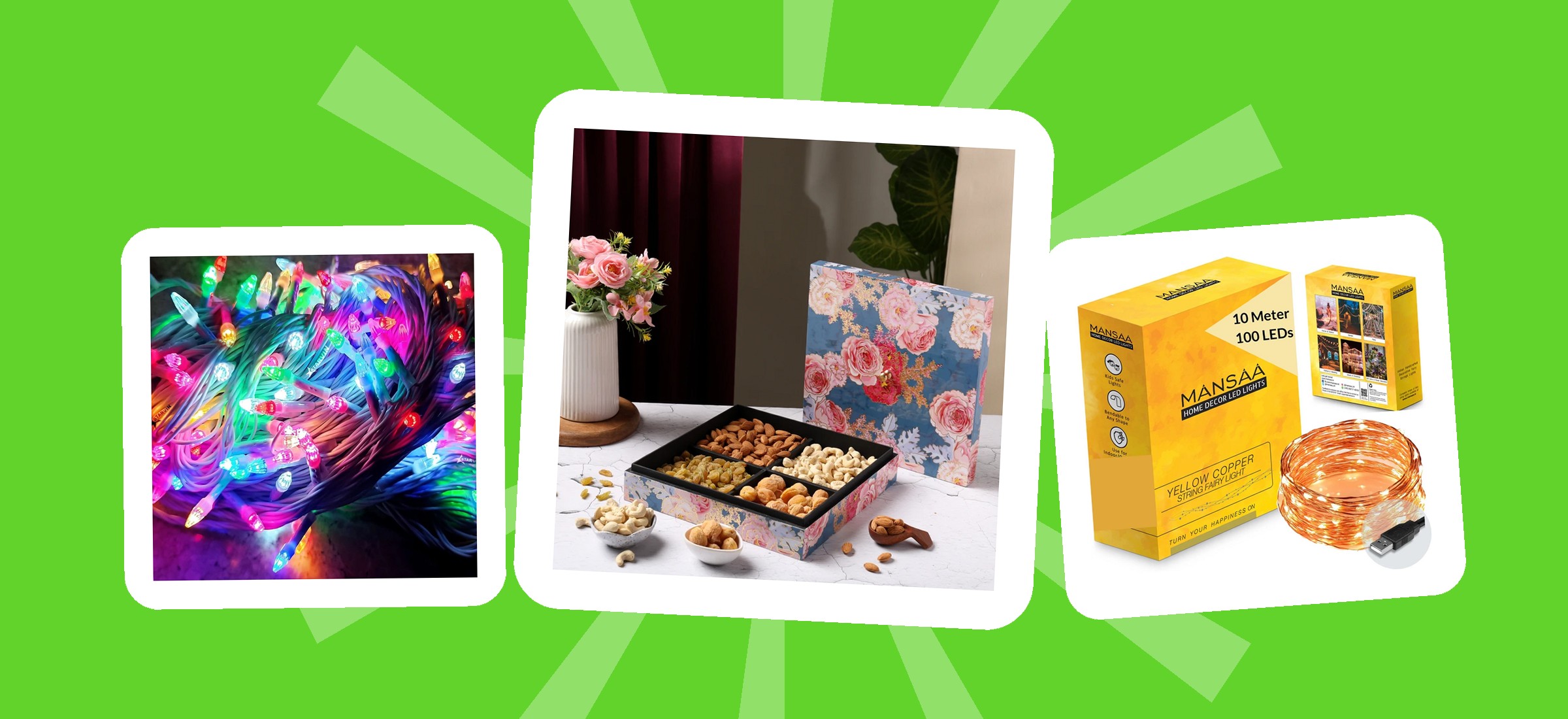 Flipkart Diwali Gift and Lights Prices September 2026: From Rs. 58