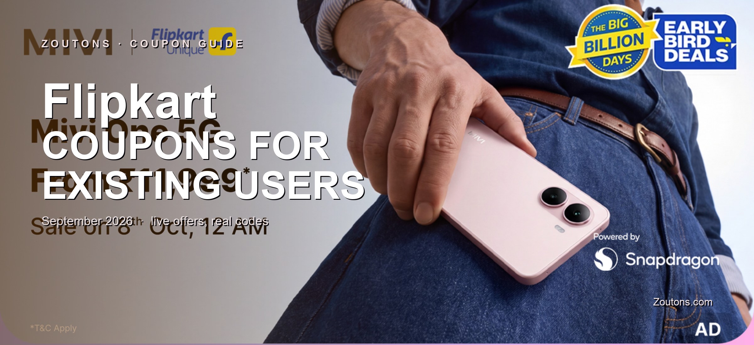 Flipkart Coupons for Old Users September 2026: 90% OFF for Existing Users
