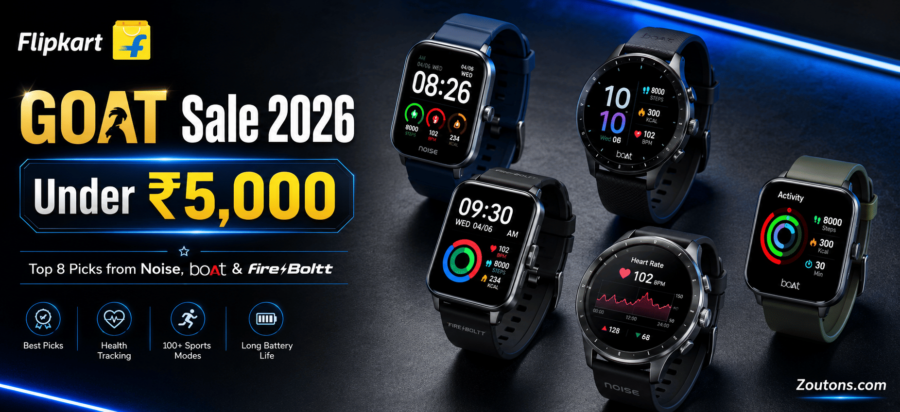 best-smartwatches-under-5000-flipkart-goat-sale-2026-top-picks