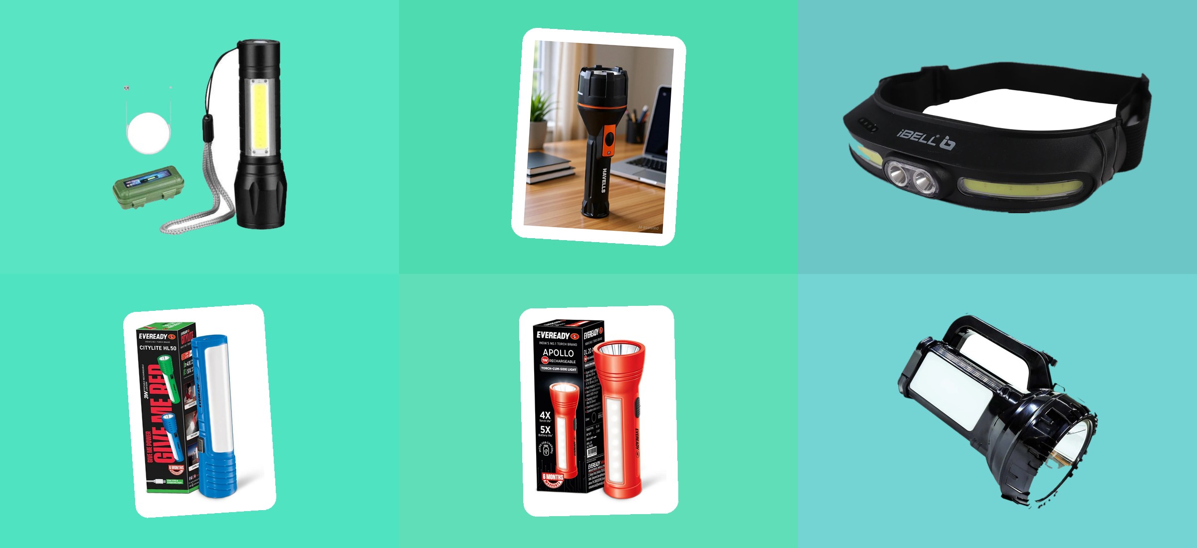 Flipkart Torch and Emergency Light Price October 2026: Eveready 1%, awza 88%