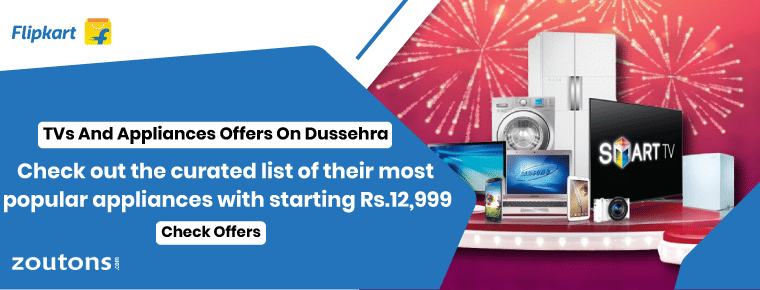 Check out the curated list of Flipkart's most popular appliance with starting price at Rs.12,999