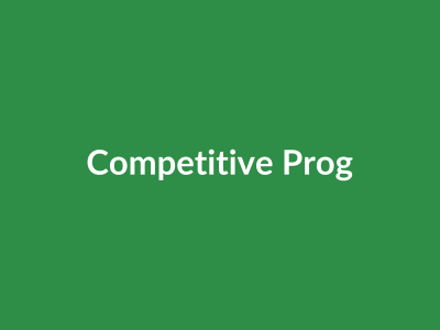 Competitive Programming DSA GeeksForGeeks