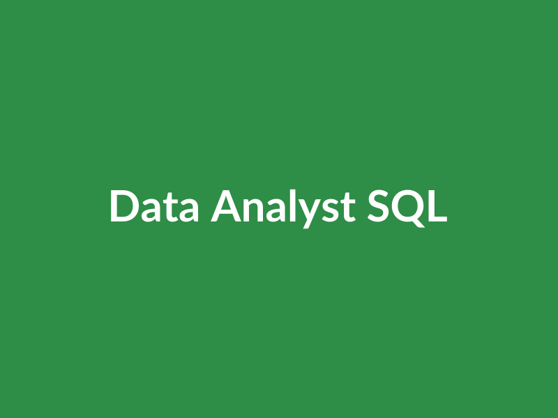 Data Analyst SQL Python GFG Course