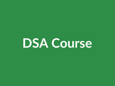 Complete Interview Preparation DSA GeeksForGeeks