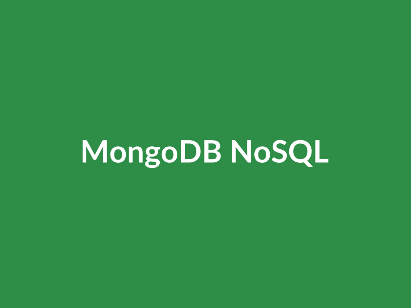 MongoDB NoSQL Essentials GFG Course