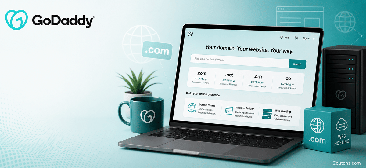 GoDaddy Domain Pricing in 2026: First-Year vs Renewal Cost