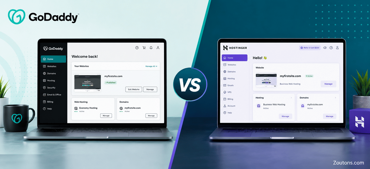 GoDaddy vs Hostinger 2026: Which Is Better for Your First Website