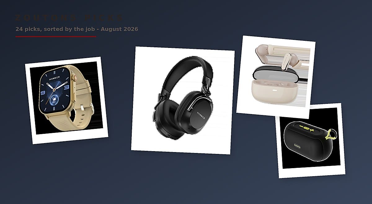 Hammer Earbuds, Headphones and Watches: Which One for Which Job