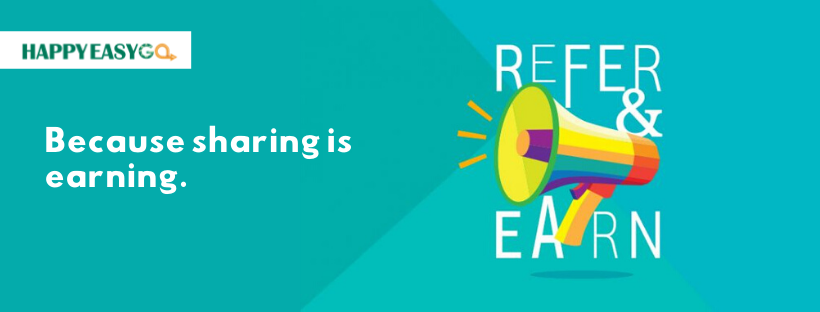 HappyEasyGo Refer and Earn: Book Tickets for Free