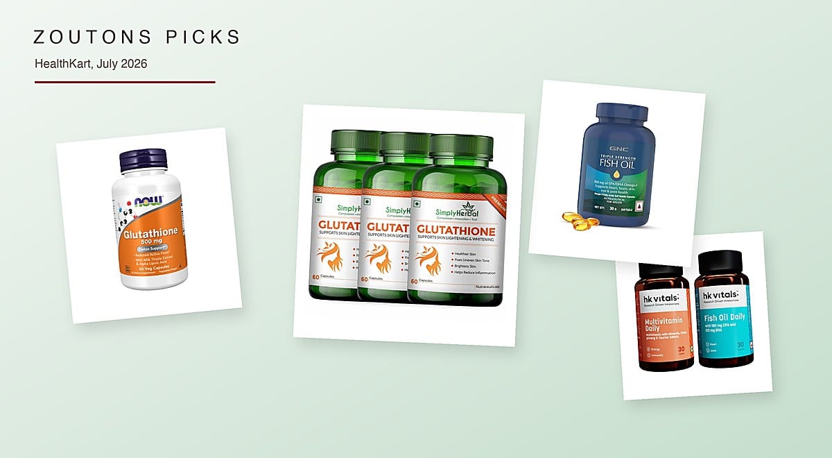 Rs. 3.99 or Rs. 13.20 a Tablet — 21 HealthKart Picks