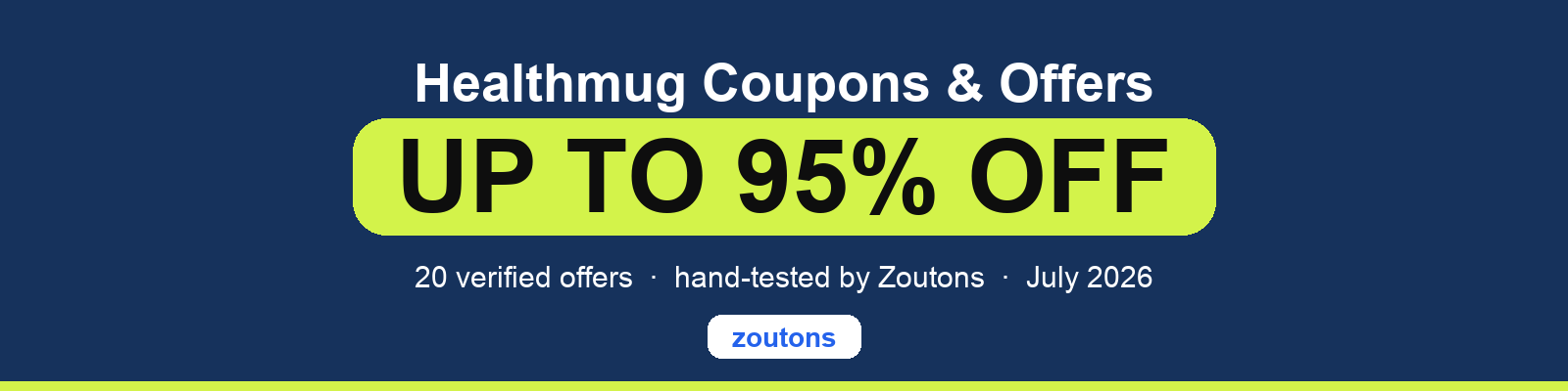 Healthmug Coupons July 2026