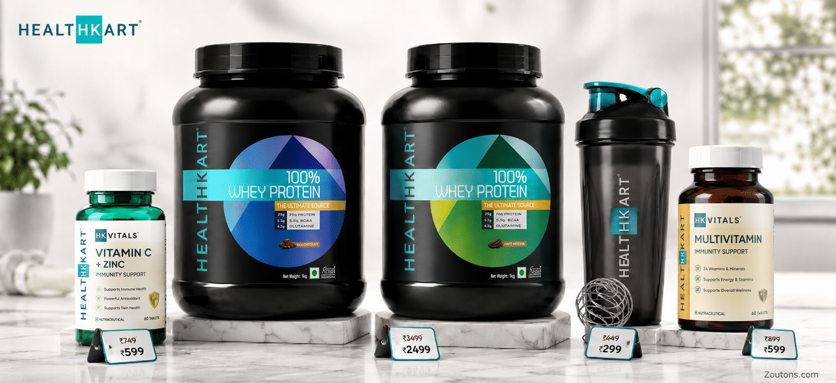 Best Whey Protein & Immunity Supplements on HealthKart 2026
