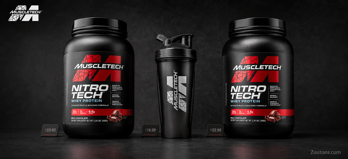 MuscleTech NitroTech Whey Protein Deals 2026: Best Picks