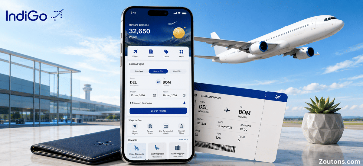 IndiGo 6E Rewards 2026: How to Earn and Redeem Points Fast