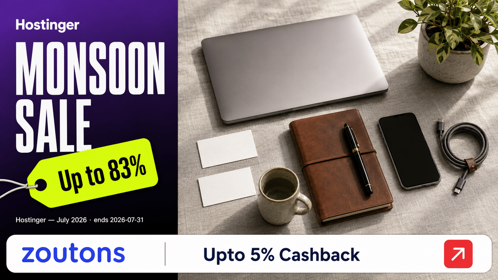 Hostinger Monsoon Sale India - Up to <strong class='bold'><strong class='bold'><strong class='bold'><strong class='bold'><strong class='bold'><strong class='bold'><strong class='bold'><strong class='bold'>83%</strong></strong></strong></strong></strong></strong></strong></strong> Off + Free Domain