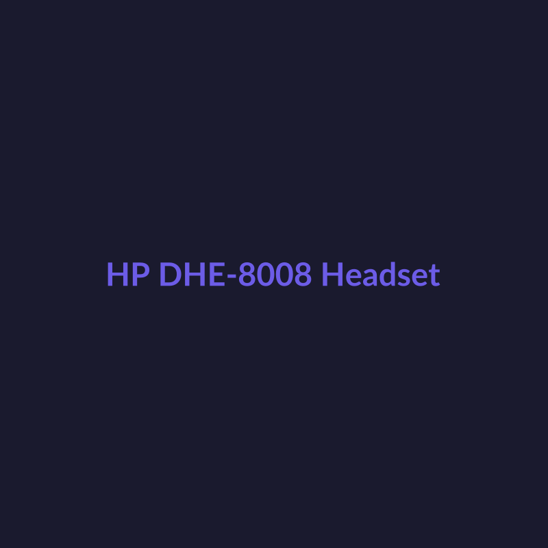 HP DHE-8008 Gaming Headset