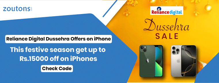 Reliance Digital Dussehra Offers on iPhone 2024