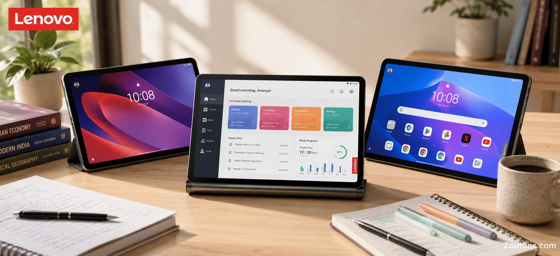 Best Lenovo tablets for students under Rs. 20,000 in June 2026