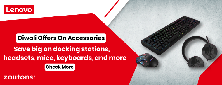 Lenovo Diwali Offers On Accessories