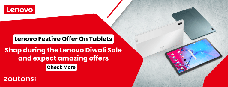 Lenovo Festive Offer On Tablets
