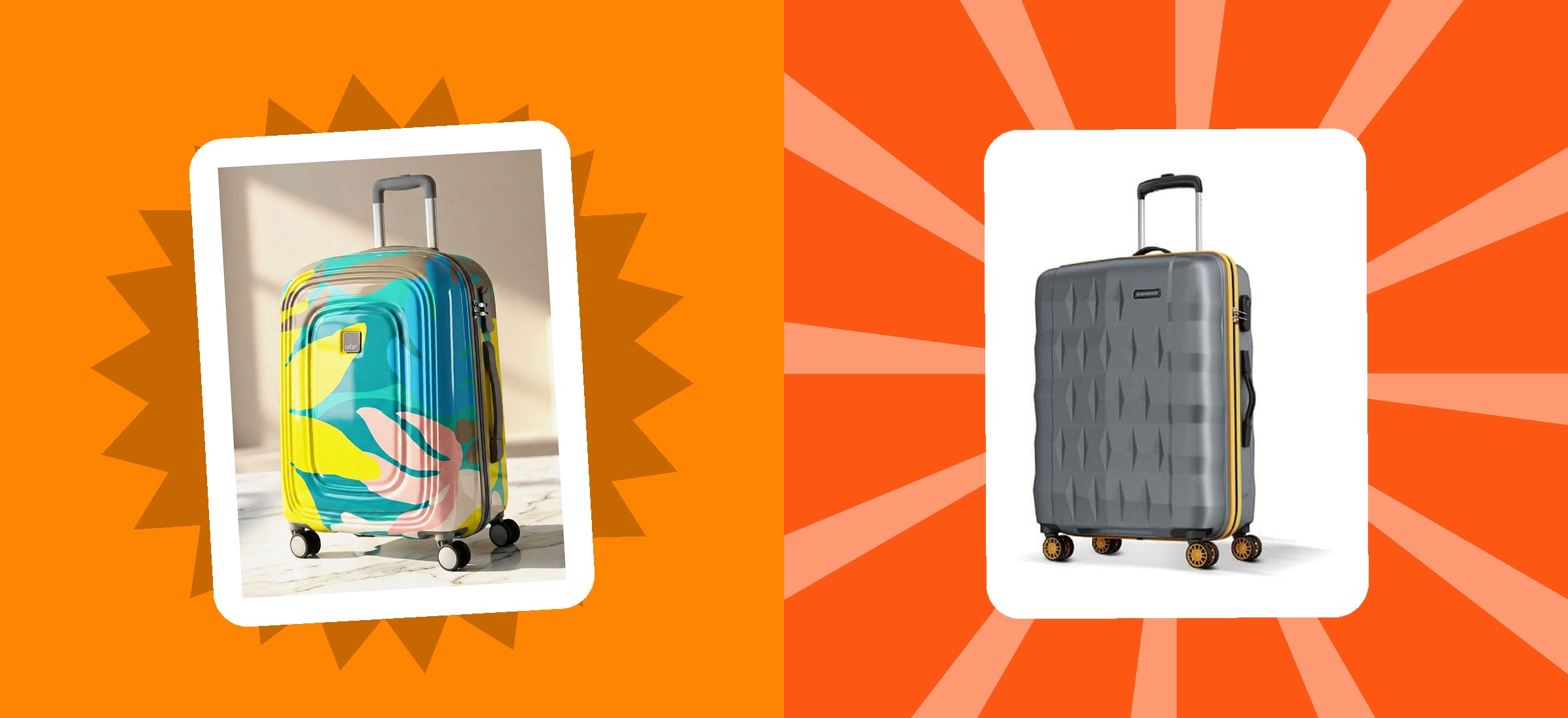 AJIO vs Myntra Trolley Bags 2026: 14 Brands, Near-Identical Medians