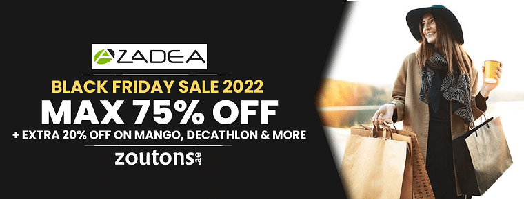 Azadea Black Friday Sale 2022 | Max 75% Off + Additional 20% Off On
