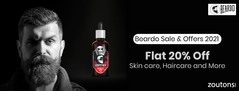 Beardo Sale & Offers (February 2021): Flat 20% Off Skin care, Haircare and More
