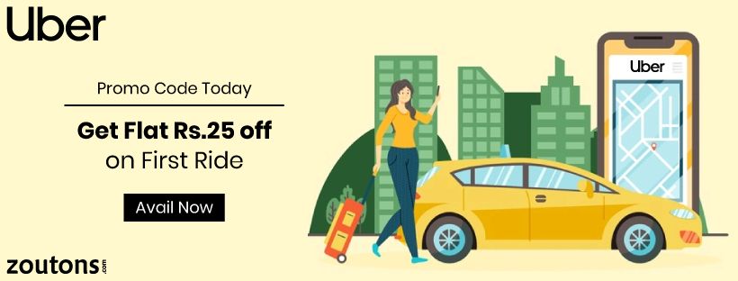 Uber Coupon Code Today | June 2021: Save Rs.25 On First Ride + Free Vaccine Ride