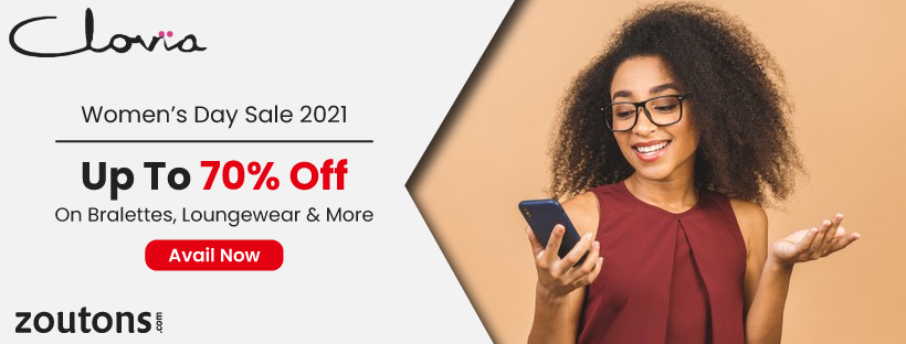 Clovia Women's Day Sale 2021 | Up To 70% Off On Bralettes, Loungewear & More