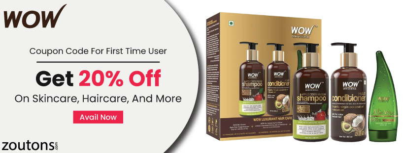 Wow Coupon Code For First Time User (April 2021): Get 20% Off On Skincare, Haircare, And More