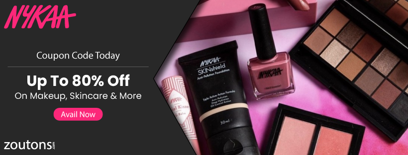 Nykaa Coupon Code Today (March 2021): Get Up To 80% Off on Makeup, Skincare & More