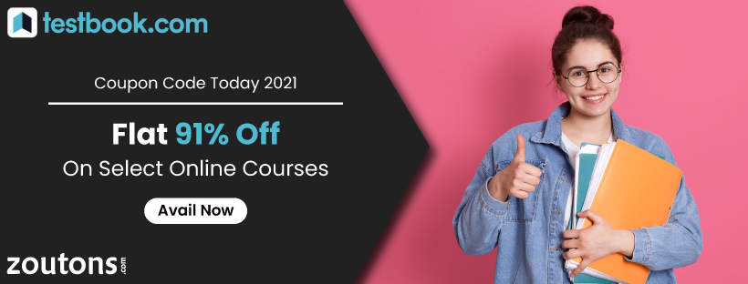 Testbook Coupon Code Today 2021 | May | Flat 91% Off On Select Online Courses