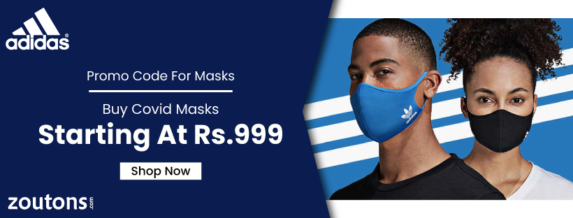 Adidas Promo Code For Masks| June 2021: Buy Covid Masks Starting At Rs.999