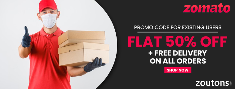 Zomato Promo Code for Existing Users |July 2021| Enjoy flat 50% off + Free Delivery on All Orders