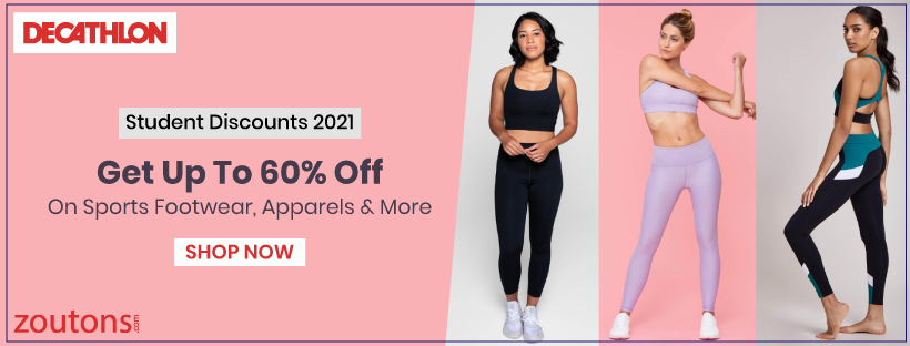 Decathlon Student Discount & Voucher Code| June 2021: Up To 60% Off + Free Shipping On Sports Essentials