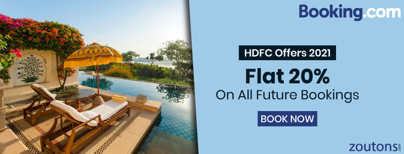 Booking.com HDFC Offers 2021| July Special: Save up to 50% on Worldwide Hotel Bookings
