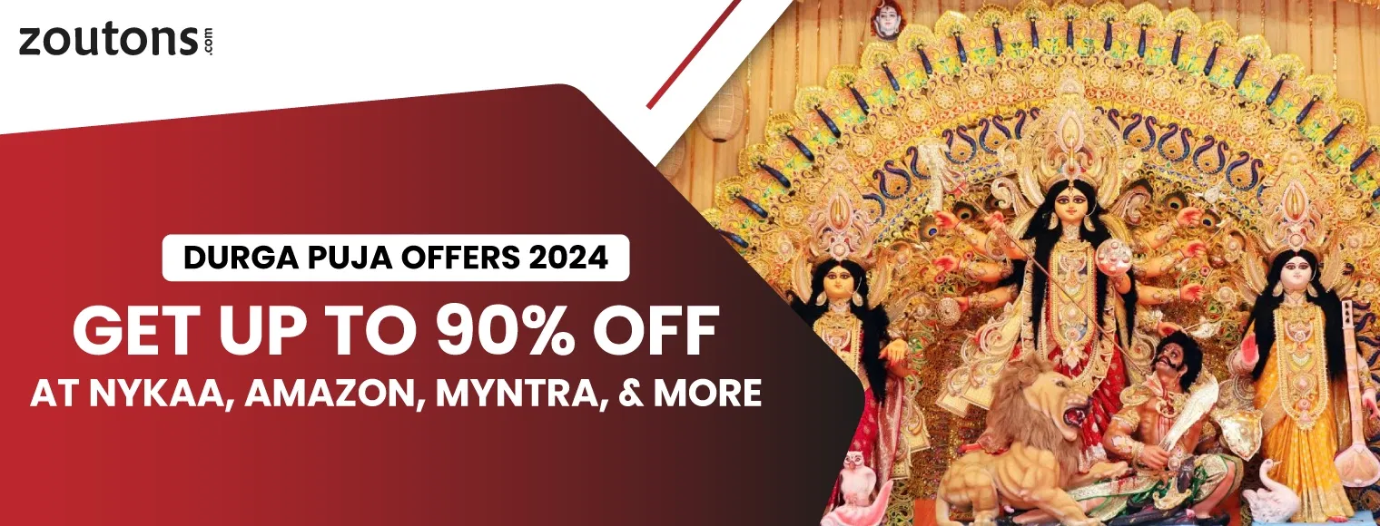 Durga Puja Offers 2024 | Up To 80% Off At Nykaa, Amazon, Myntra, & More