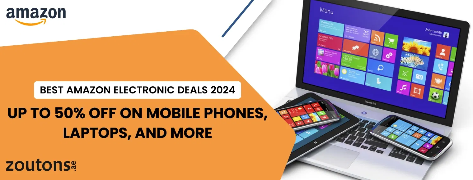 Best Amazon Electronic Deals 2024 | Up To 50% Off on Mobile Phones, Laptops, and more