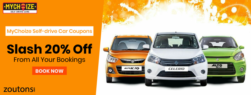 MyChoize Self-drive Car Coupons (October Edition) : Up to 20% off On All Your Bookings