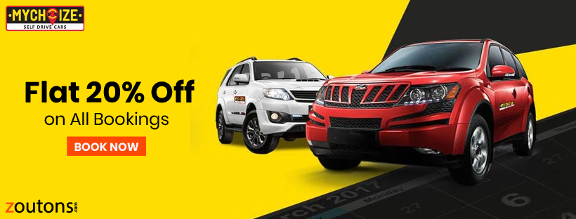 MyChoize First Time Coupons 2020: Flat 20% Off On All Your Bookings