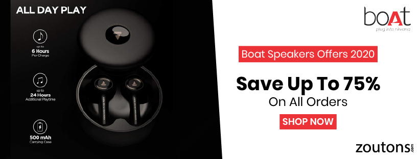 Boat Speakers Offers 2020 : Save Up To 75% On All Orders