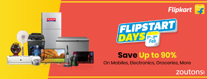 Flipstart Days Sale 2021: Save Up to 90% On Mobiles, Electronics, Groceries, More