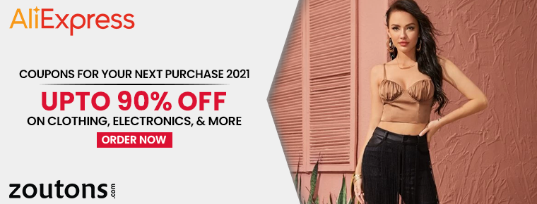 Aliexpress Coupons For Your Next Purchase July | 2021 : Upto 90% Off On Clothing, Electronics, Accessories & More