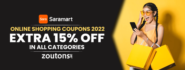 SaraMart Online Shopping Coupons November 2022 Avail Extra 15 Off In 
