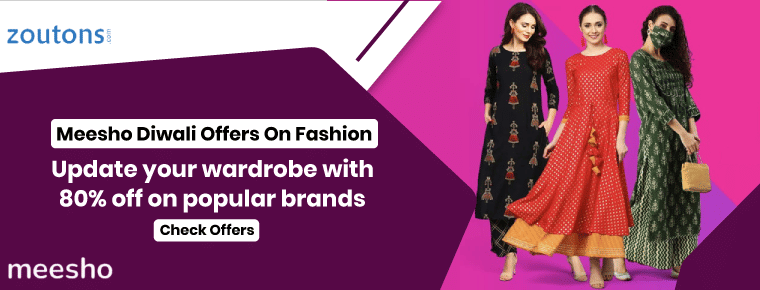 Meesho Diwali Offers on Fashion