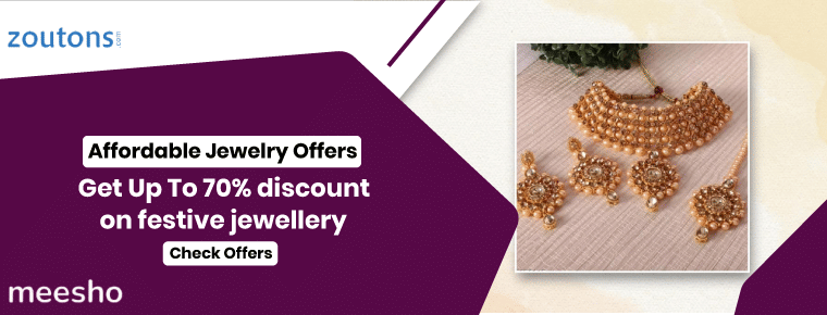Affordable Jewelry Offers on Meesho with Diwali Offers