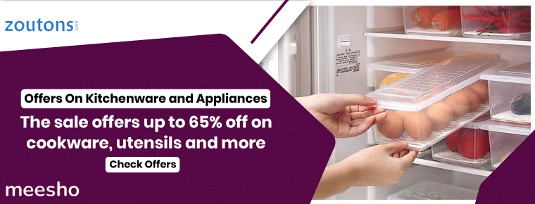 Offers on Kitchenware and Appliances on Meesho Diwali Sale 2024